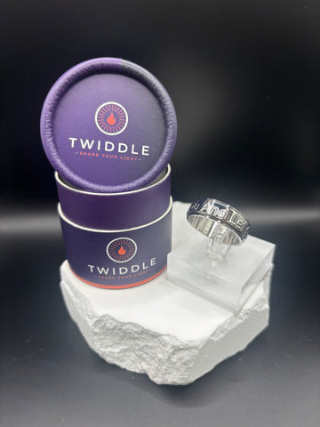 Twiddle Ring - "Let Go and Let God"