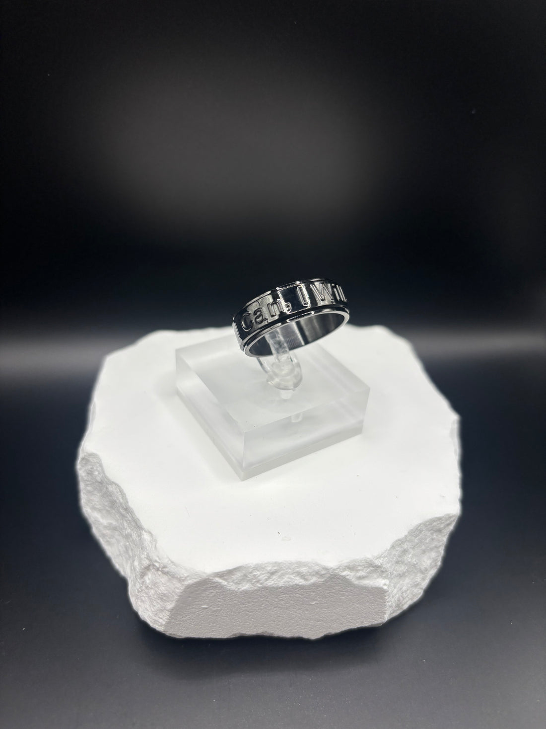 Twiddle Ring - "This too shall pass"