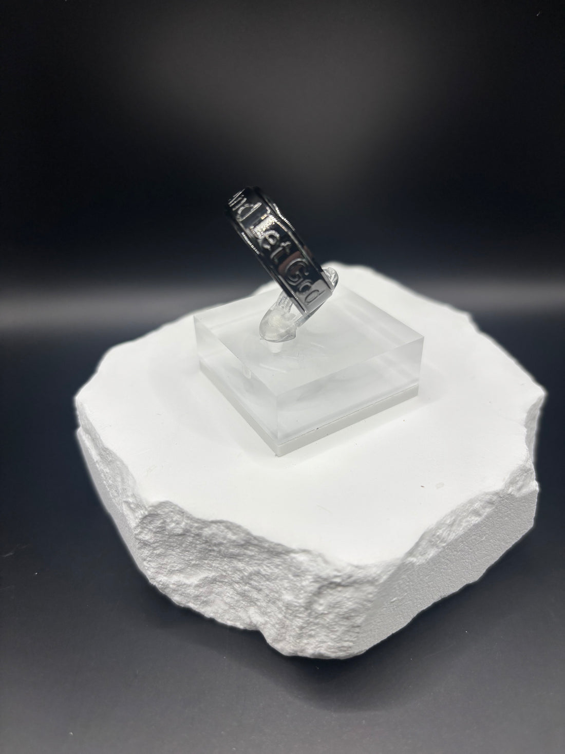 Twiddle Ring - "Let Go and Let God"