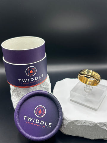 Twiddle Ring - "I Can, I Will, I Must"